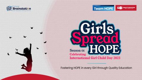 Girls in Development Sector | Girls Spread Hope | S-1, Ep-1 event by Farhanas Brainstation